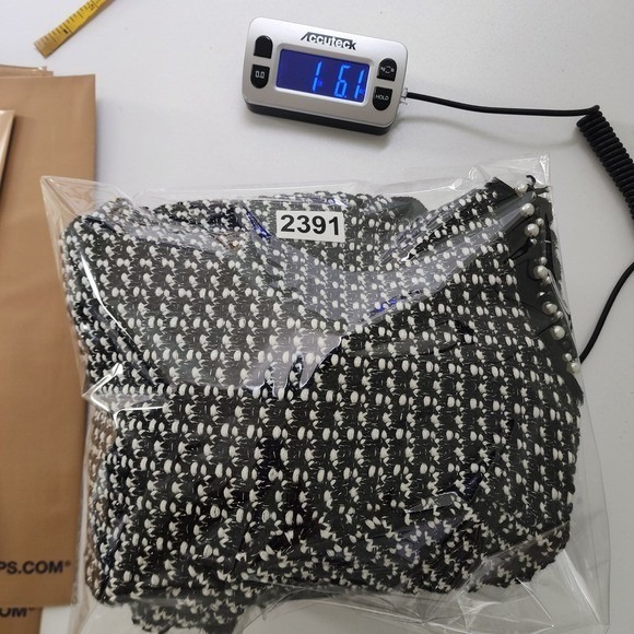 White House Black Market Womens Pearl Tweed Knit Cardigan Jacket Size Small - Picture 12 of 12